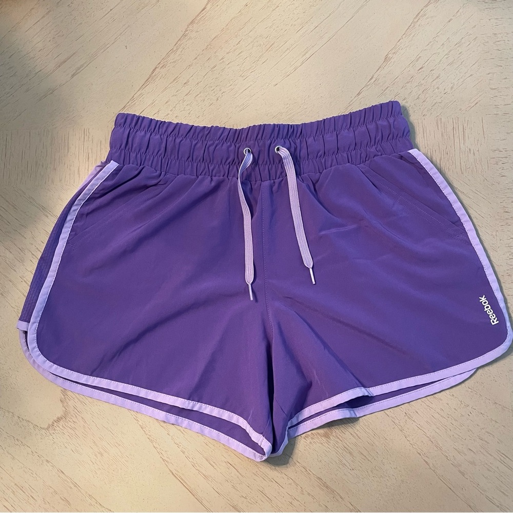 Reebok Women's Athletic Shorts in Purple L